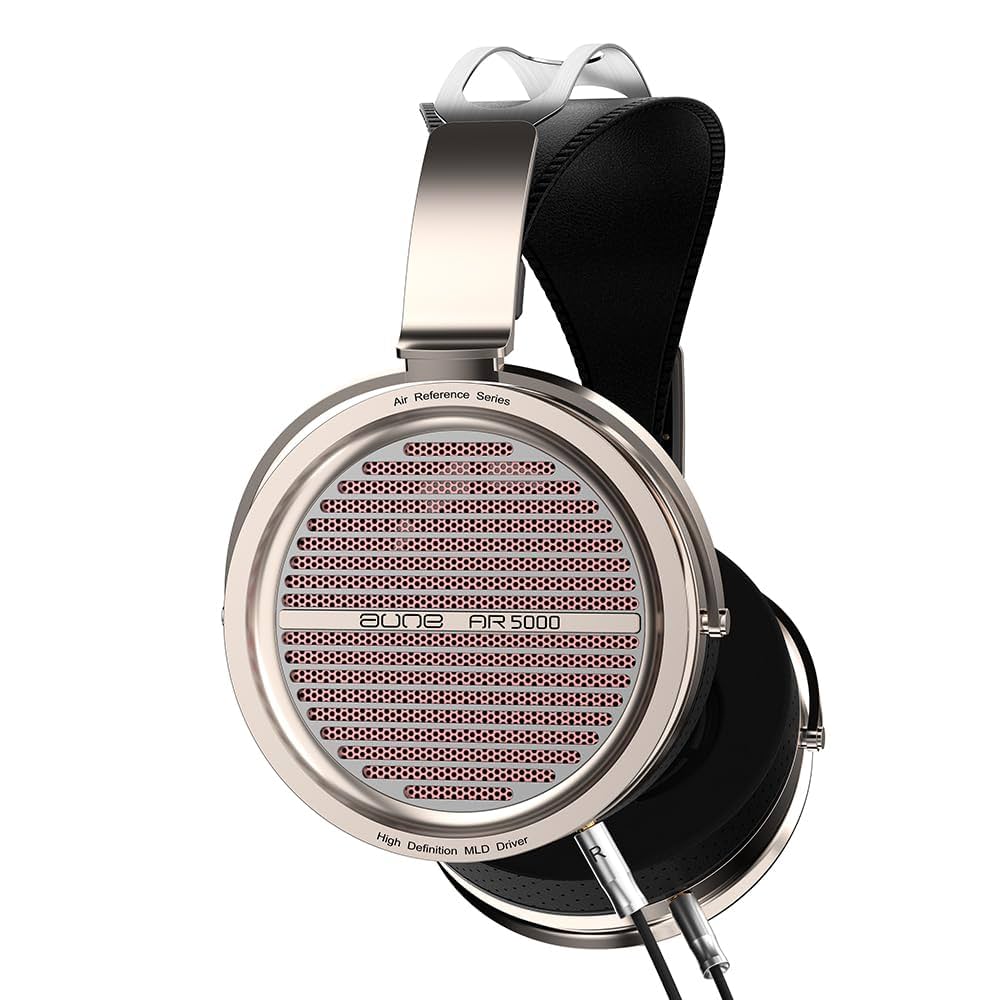 ヘッドホン aune ar5000 Amazon.com: Aune AR5000 Full-Size Open-Back Headphones with